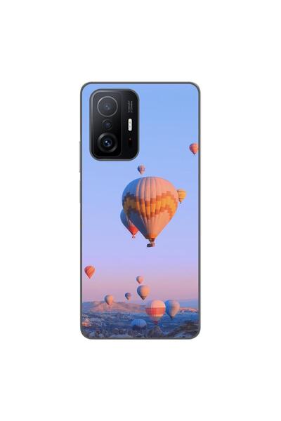 OEM Case compatible with Xiaomi Mi 11T, Mi 11T Pro Silicone Gel Tpu Air Ballo...