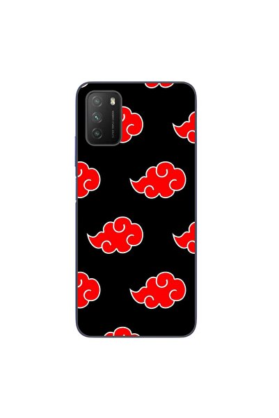 OEM Калъф, съвместим с Xiaomi Poco M3, силиконов гел TPU, модел с десен Акацуки