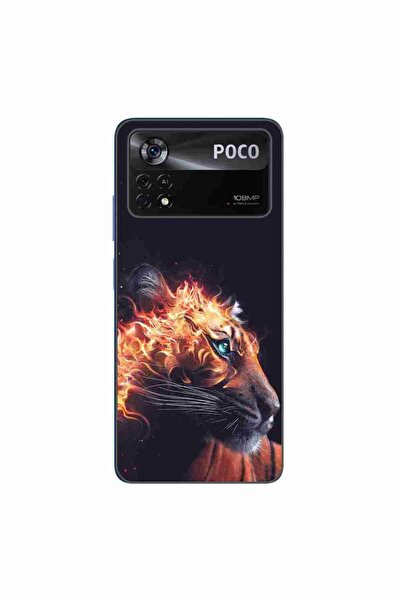 OEM Case compatible with Xiaomi Poco X4 Pro Silicon Gel Tpu Flameborn Tiger P...