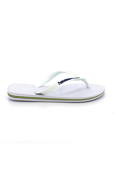 Havaianas Σαγιονάρα Brasil Logo Χρώματος Λευκό 4110850-0001