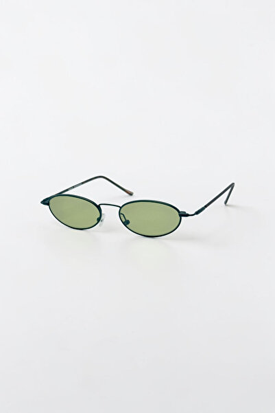 KARYA MTR033 Unisex Oval Güneş Gözlüğü 47 Ekartman Metal Çerçeve UV400 Koruma...