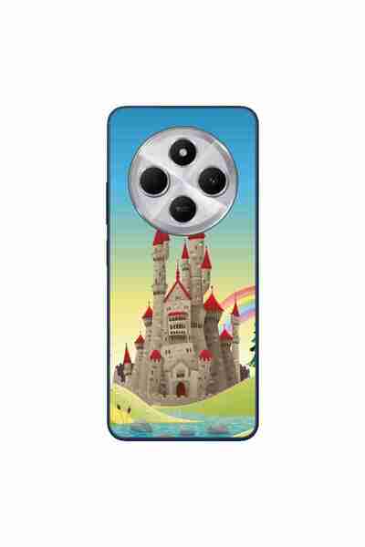 OEM Case compatible with Xiaomi Redmi 14C Silicone Gel Tpu Castle Model