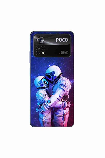 OEM Case compatible with Xiaomi Poco X4 Pro Silicone Gel Tpu Model Astronauts...