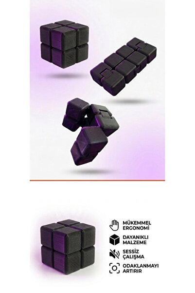 KÜP Stres Küpü (Infinity Cube) - Karışık Renk