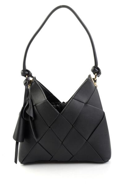 Bambi Black Kadın Omuz Çantası C06619714509