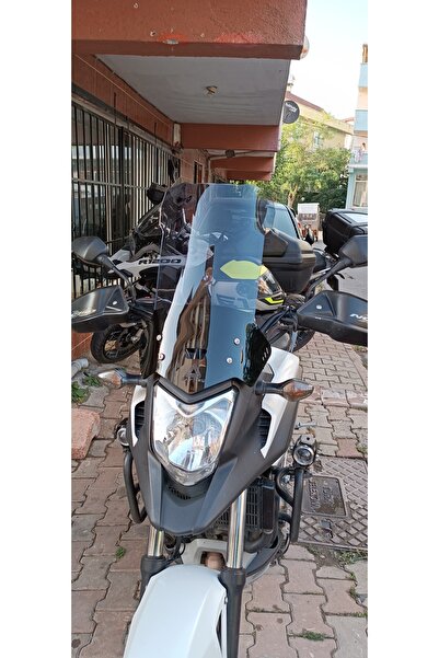 Honda Nc750x 2016 2020 Uyumlu Tur Camı ön siperlik Yükseklik 55cm füme