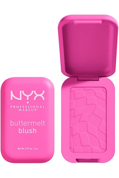 NYX Professional Makeup Buttermelt Creamy Pink Blush Powder - 01 My Butta Half