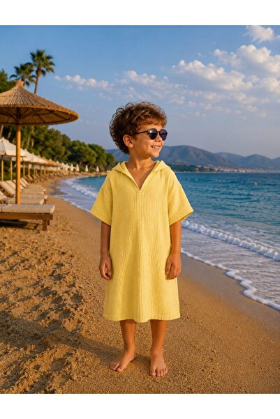 bebexiçocuk Muslim Children's Sea Towel 3-10 Years Old