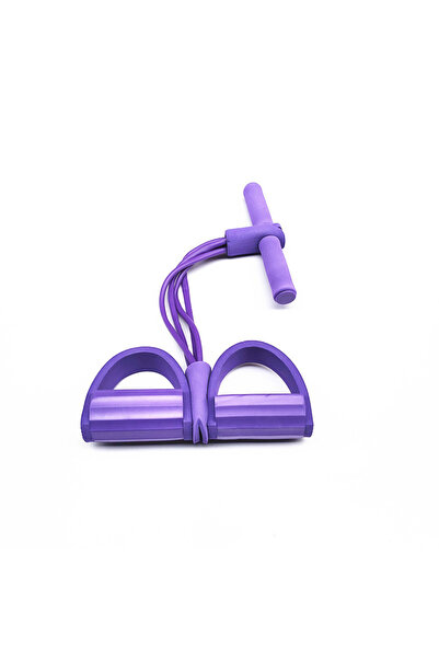 Choice1 Purple Pedal Pulling Artifact with Slimming Tummy Sit-up Assistant Fe...