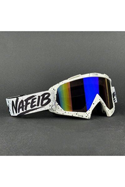Choice6 WT-Blue NAFEIB Motorcycle Goggles Motocross Glasses ATV MX Off Road E...