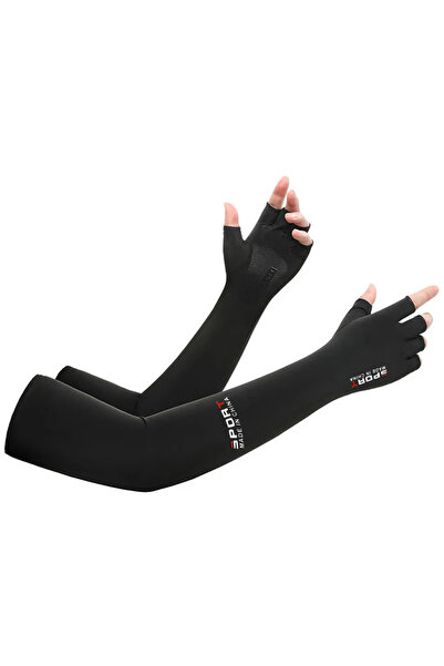Choice4 2 pairs Black Summer Anti-UV Cooling ‌Ice Silk Arm Sleeves Breathable...