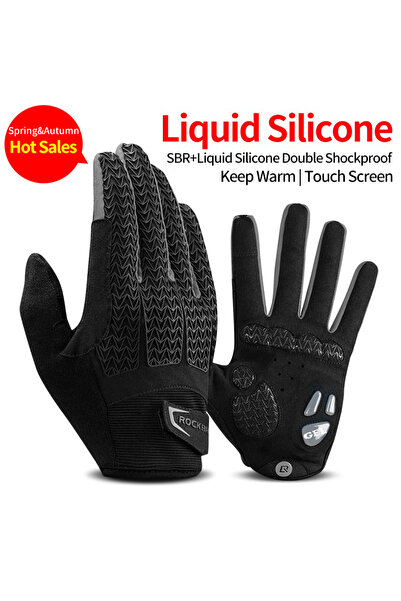 Choice8 ROCKBROS XXL S169-1BGR ROCKBROS Bicycle Gloves Touch Screen Anti-slip...