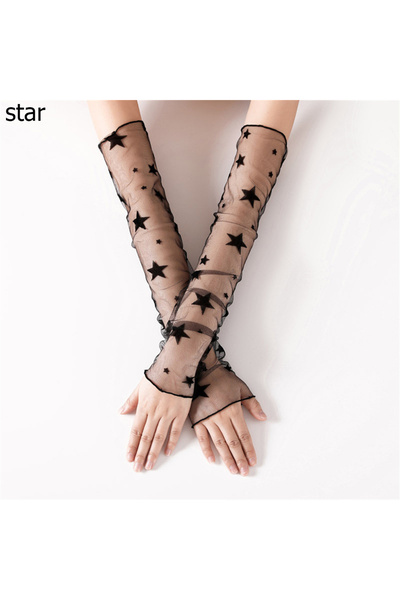 Choice5 star Women's Summer Sun Protection Sleeves Mesh Lace UV Thin Long-Sle...