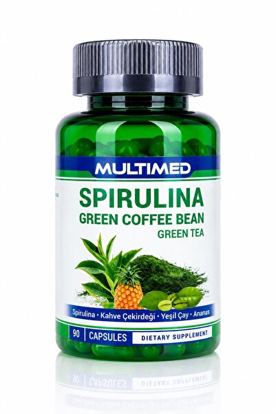 Multimed Spirulina Complex – Spirulina, Yeşil Kahve Çekirdeği, Berberin, Kırm...