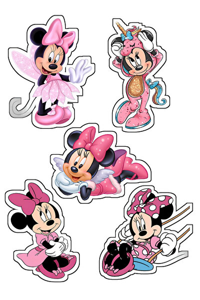 Buki'nin Atölyesi Autocolant Minnie Mouse Telefon Laptop Notebook Tabletă Age...