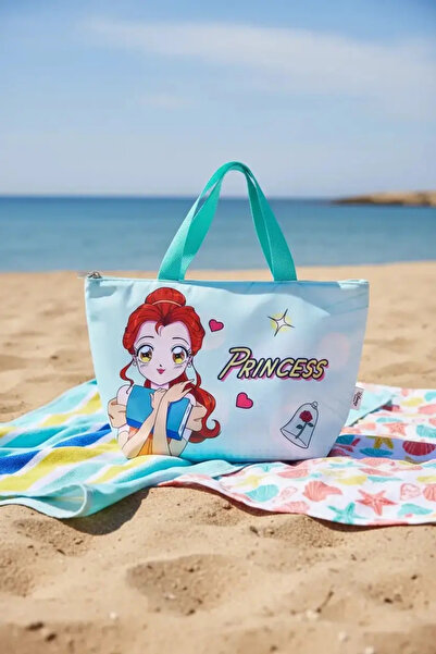 Miniso حقيبة طعام مرخصة من أميرات ديزني بيل