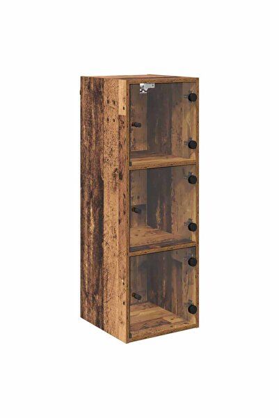 vidaxl Dulap de perete Lemn Vechi 35 x 37 x 102 cm Lemn compozit