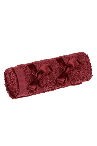 OEM Prosop de Față din Bumbac, Burgundia, Absorbant și Moale, 50 x 70