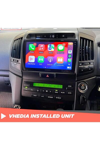 Carplayer شاشة أندرويد لسيارة لاند كروزر جي إكس آر موديل 2008-2015، 8 جيجاباي...