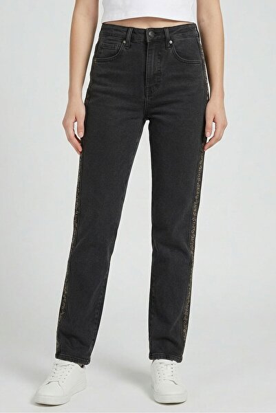 Sam Edelman Women Slim Fit Washed Stretchable Jeans, Washed Black