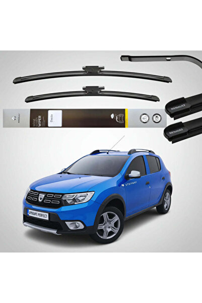 Renault Σετ 2 Γνήσιων Υαλοκαθαριστήρων Παρμπρίζ Dacia Sandero Stepway II Face...