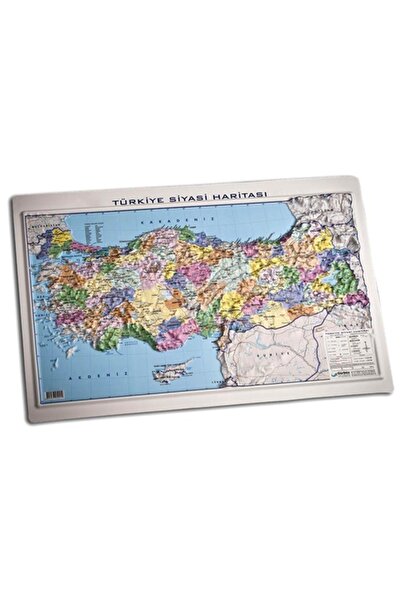 Südor Gürbüz Türkiye Siyasi Haritası Kabartmalı 35X50Cm