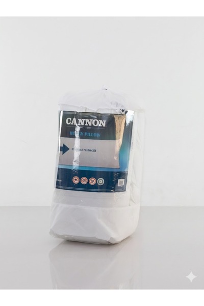 Cannon Cotton Soft Long Hug Pillows with Microfiber Filling - 150x46cm.