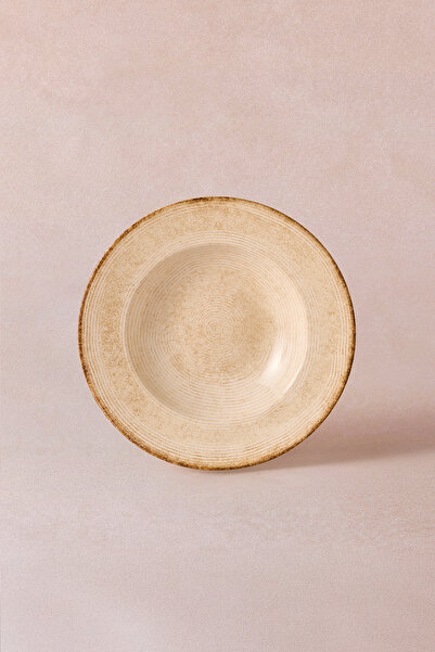 Emsan Ephesus Bej Makarna Tabağı 28 cm