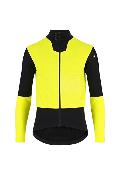 Assos Ανδρικό ποδηλατικό μπουφάν Equipe R Habu Χειμερινό S9-Κίτρινο/Μαύρο-S