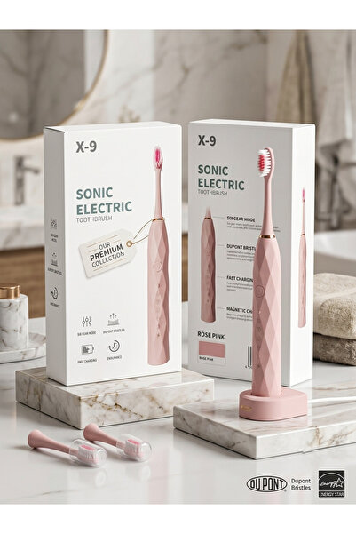 İSPİRİZ Şarjlı Elektrikli Diş Fırçası Titreşimli 6 Farklı Mod