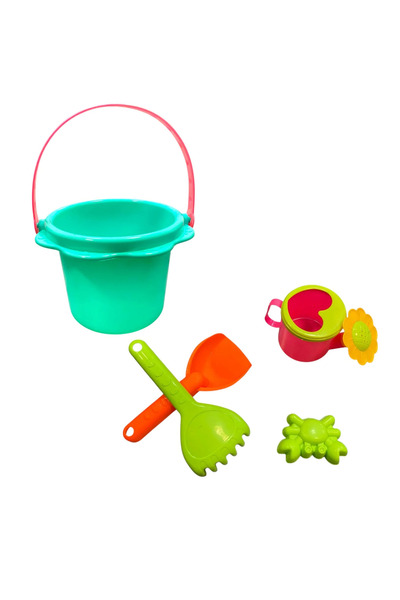 Zenorius Galetusa 16x15cm cu Accesorii pentru Nisip 5/set din Plastic, pentru...