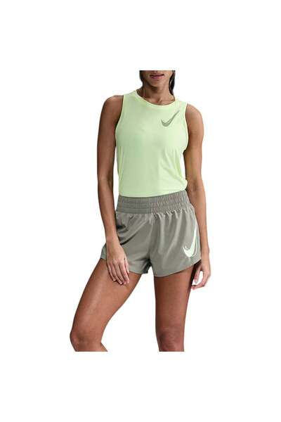 Nike Pantaloni scurți de alergare pentru femei One Dri-FIT SS 2025-Verde desc...