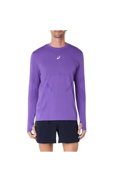 Asics Tricou de alergare bărbați Road FW 2025 - Mov - XL