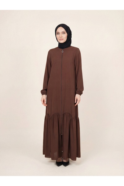 Beyza Giyim 9565 Fırfırlı Ferace