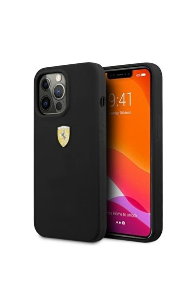 Ferrari Husă FESSIHMP13LBK pentru iPhone 13 Pro, 13 6.1 ", negru, rigidă, din...