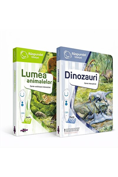 Raspundel Istetel 2 PRODUSE: Set 2 carti interactive Raspundel Istetel, Lumea...