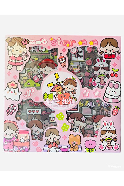 OEM Set 100 Stickere Dragalase si Colorate pentru Jurnal, Scrapbooking si Pro...