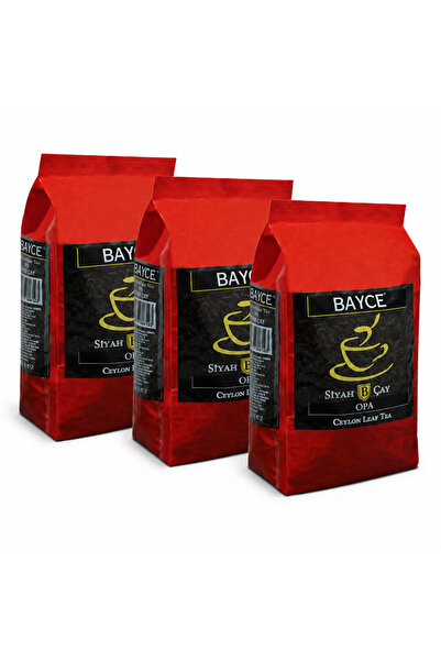 Bayce OPA SEYLAN SİYAH ÇAY 500 gr x 3 paket
