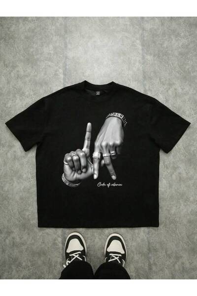 JANTIL MODA 🔥 Unisex Oversize 100% Cotton Crew Neck Short Sleeve T-Shirt 🔥