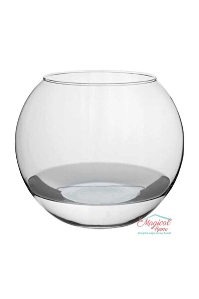 COK Bol decorativ din sticla , diam 23cm x 18cm H