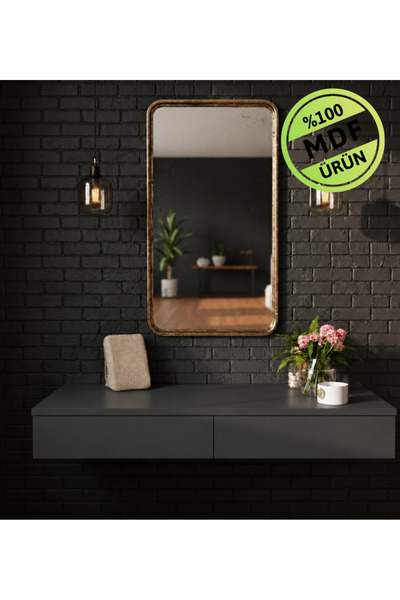 ENG AHŞAP MDF Makyaj Masası ve Dresuar 120x30 cm Çekmeceli Modern Tasarım