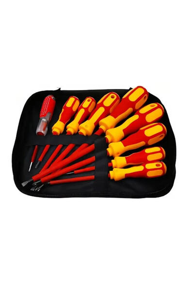 Choice3 9 pcs Set New New hexagonal screwdriver Insulated electrician screwdr...
