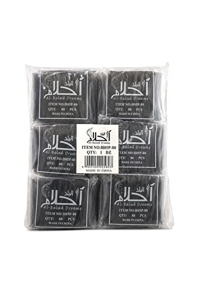 pasteel مشابك شعر سوداء - 80 قطعة (H05P-80) | تثبيت مثالي للشعر