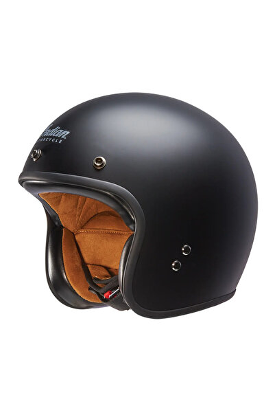 Indian motorcycle RETRO AÇIK KASK MT V2 SİYAH