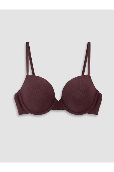 LC Waikiki Peak New Season Underwire Non-Padded Ribbed T-Shirt Bra