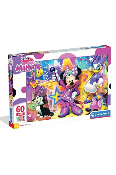 CLEMENTONI Puzzle Clementoni, Maxi, Disney Minnie Mouse, 60 piese