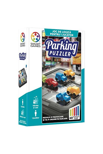 Smart Games Joc de logica cu 60 de provocari, Smart Games, Parking Puzzler