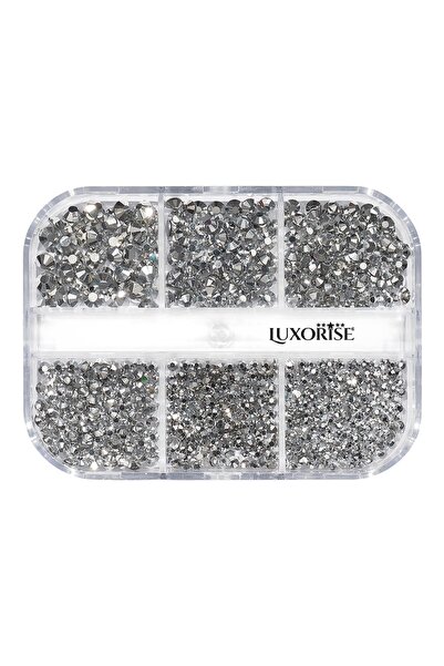 LUXORISE Strass-uri pentru unghii Shine Parade, 6 modele