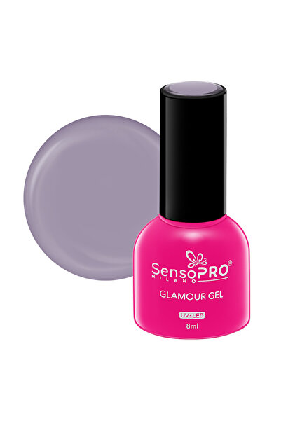 SensoPRO Milano Ojă semipermanentă Glamour Gel 8ml, Orhidee Elegantă # 48
