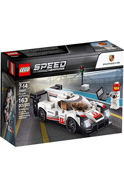 LEGO سيارة سبيد تشامبيونز بورش 919 هايبرد، متعددة الألوان، 75887